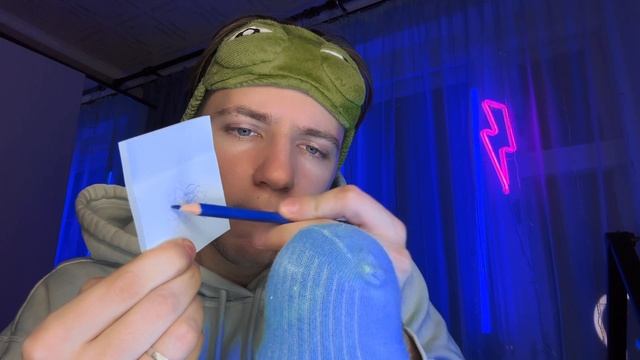 АСМР СИНИЕ ТРИГГЕРЫ 💙