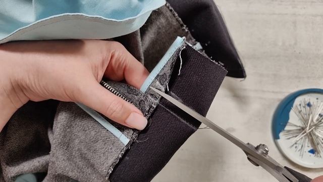 Как обработать пояс в брюках