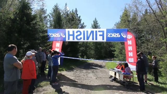 Финиш победителя Здоровый как лось 2014