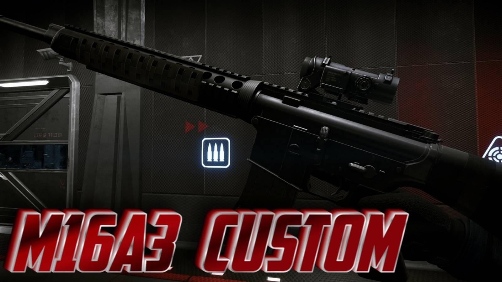 M16A3 Custom макрос. Warface