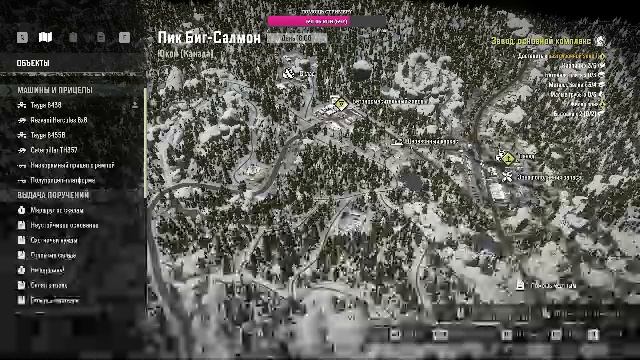 Snow Runner Юкон на сложном, востанавливаем шахту 9