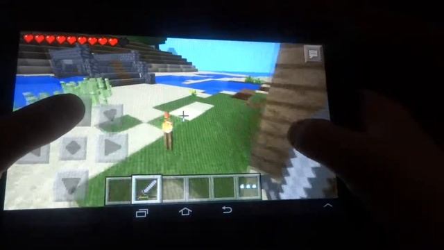 Minecraft  PE (0.8.1) (№2)  Замечательный мост
