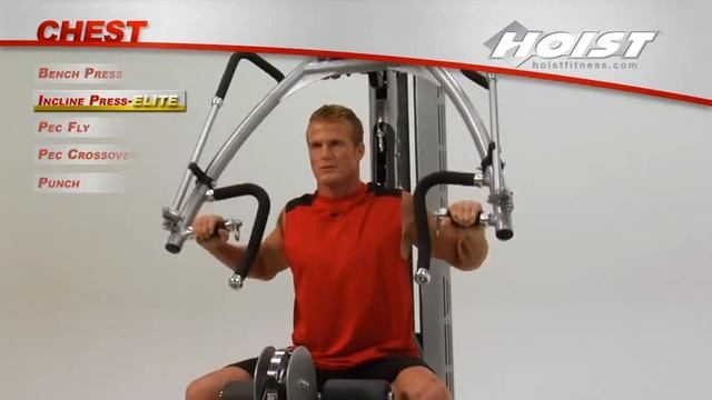 Силовой комплекс для дома HOIST HV-4-ELITE - Упражнения на верхнюю часть тела