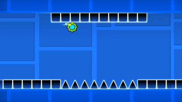 Я скачал оригинальную geometry dash оцените уровень