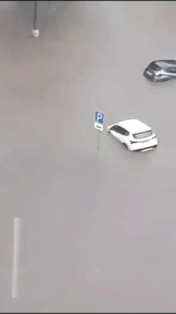 Очередной потоп в Москве после ливневого дождя (13.06.2024).