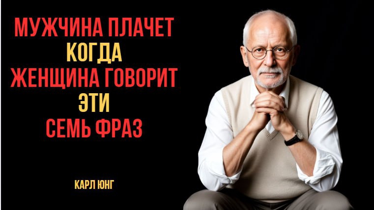 7 Фраз, Которые Мгновенно Ломают Мужчину… | Карл Юнг