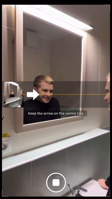 Классный эффект с зеркалом 😍