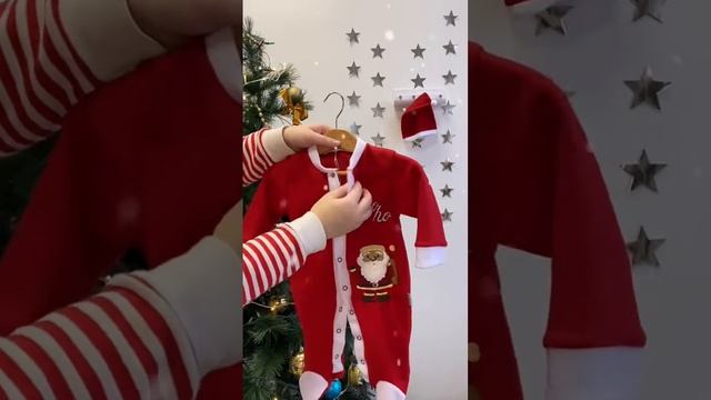 Комбинезон с шапкой Санта