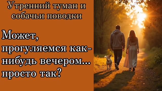 Утренний туман и собачьи поводки. Короткая любовная история