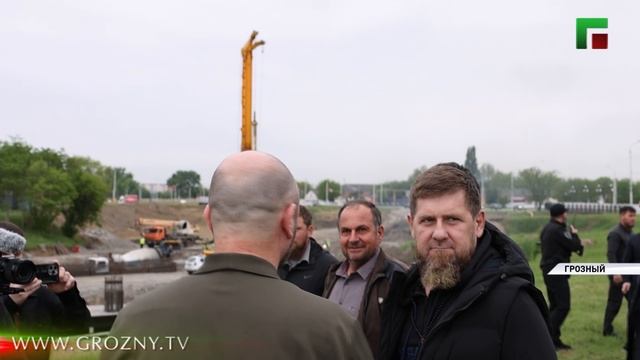 Рамзан Кадыров провел инспекцию на ключевых строительных площадках Грозного