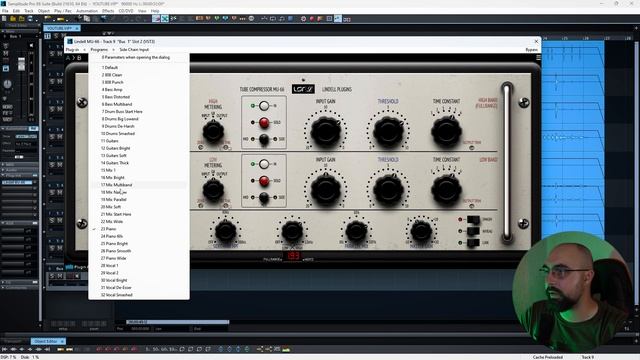 НЕОБЯЗАТЕЛЬНЫЙ КОМПРЕССОР LINDELL AUDIO MU-66