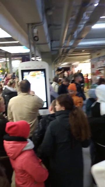 Ажиотаж Макдональдс в закрывается в Беларуси
