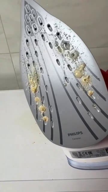 Как очистить утюг