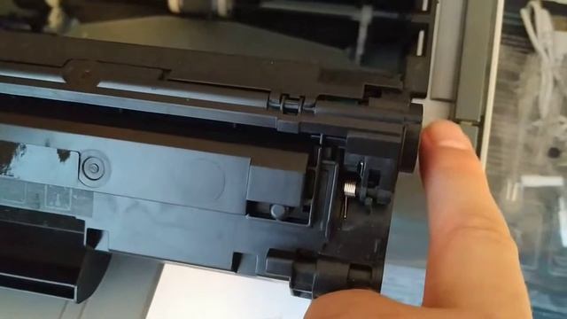 Как поменять картридж в принтере HP