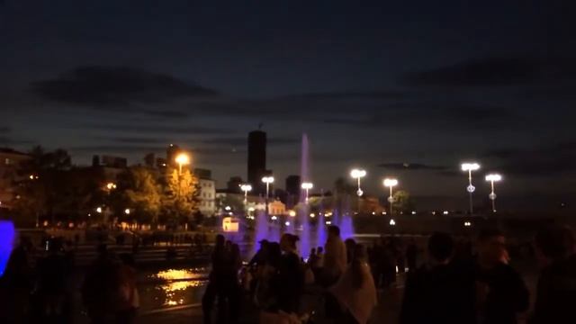 Поющие фонтаны Екб