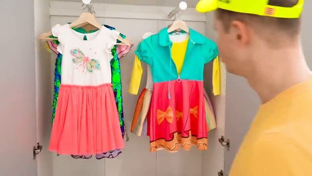 Miss Katy • Мисс Кейт - Кэти, останься и поиграй с папой