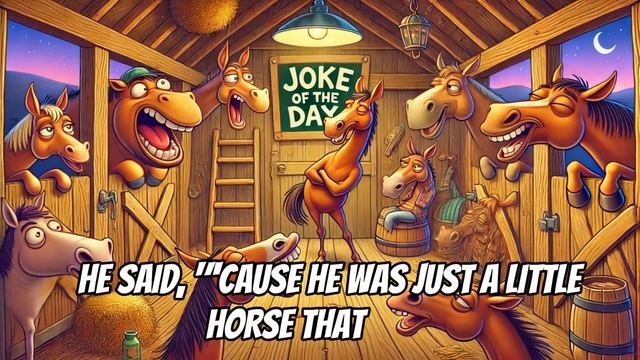 Talkin' In The Stable _ A Quirky Country Song with Chatty Horses and Barnyard Laughs!