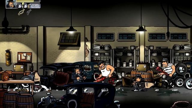 Прохождение игры Guns, Gore & Cannoli часть 3 (Босс: Сонни)