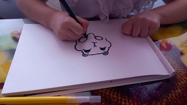 Рисуем хомяка