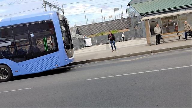 16 мая 2025 г. Троллейбус 36 маршрут Троллза Мегаполис Платформа Сортировочная Имени Морозова