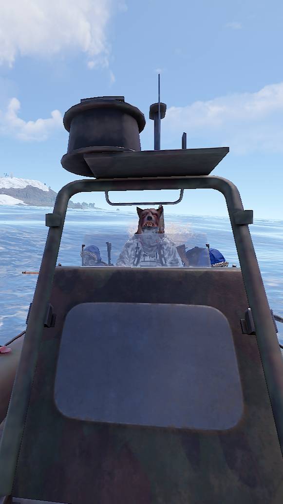 Перехватили лодки с нефтевышек #rust #rustрейд #тайнет #oilrig