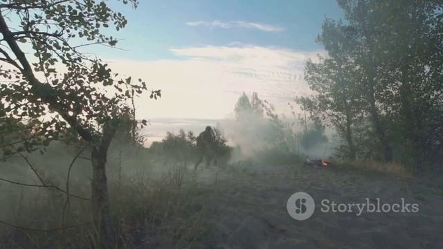 Старший лейтенант Чуносов обнаружил замаскированный опорный пункт ВСУ
