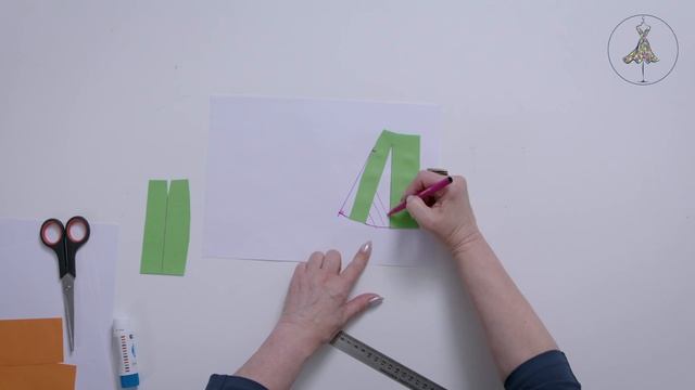 Как сделать выкройку юбки А-силуэта: моделирование на