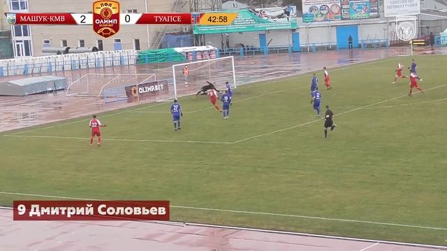 Видеообзор матча "Машук-КМВ" - "Туапсе"