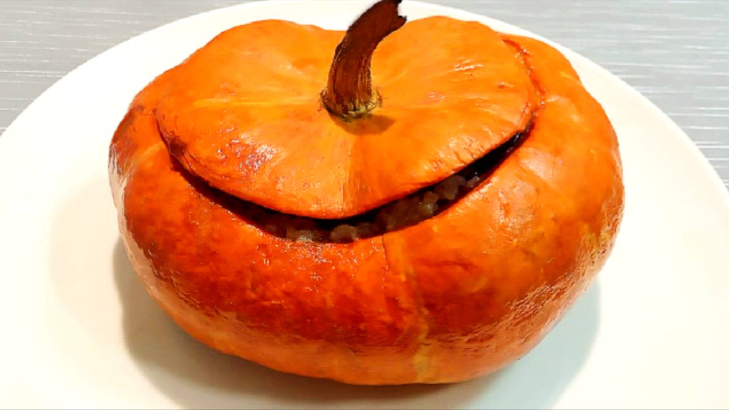 Фаршированная ТЫКВА в духовке (два рецепта)! ВКУСНО, ОРИГИНАЛЬНО, ПРАЗДНИЧНО!