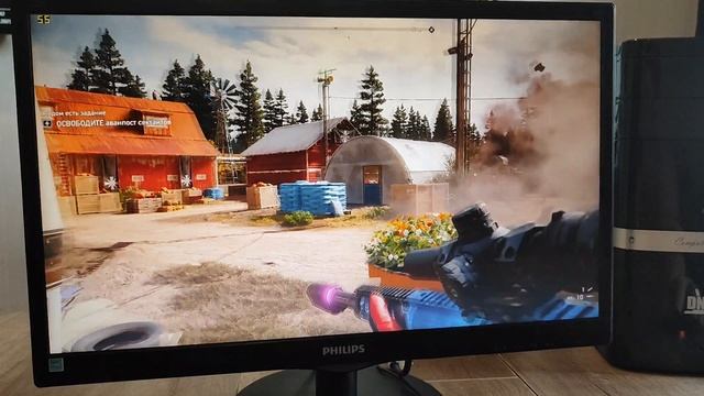 Видеообзор ПК с тестом игр гта 5, танки ведьмак 3, Фаркрай 5