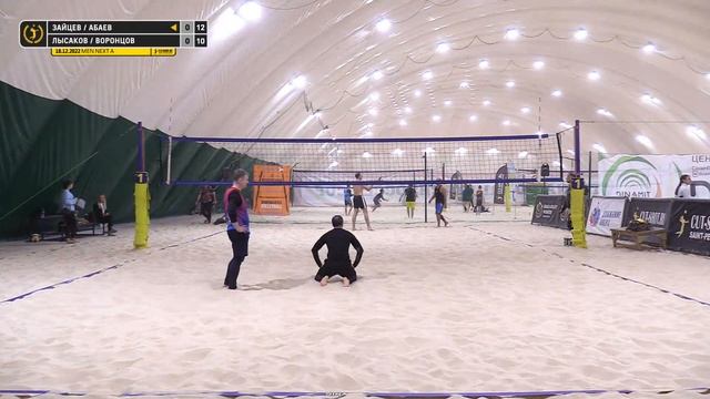 Финал: Зайцев / Абаев VS Лысаков / Воронцов |  MEN NEXT A -  18.12.2022