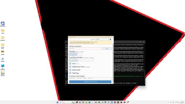 как скомпилировать python файл в exe
