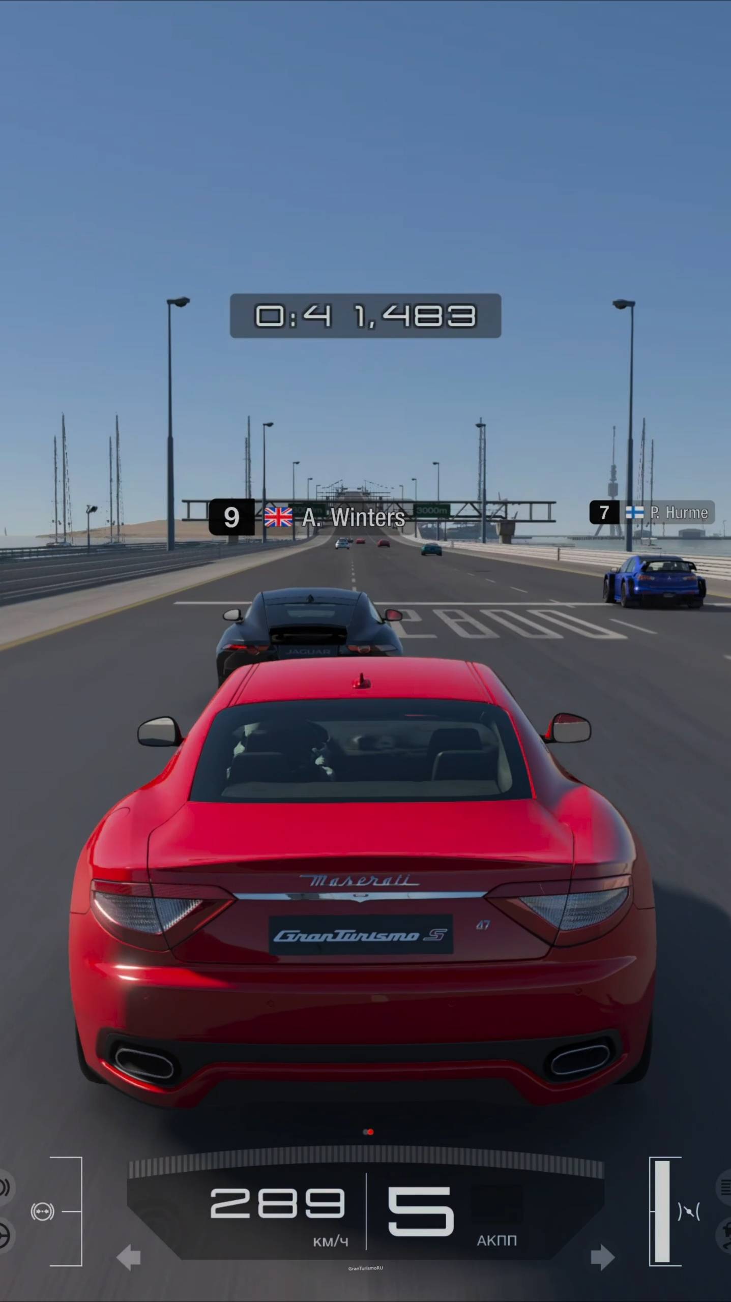 [GT7 SPEEDTEST STOCK] Maserati GranTurismo S '08 #GRAN_TURISMO #gt7 #gt