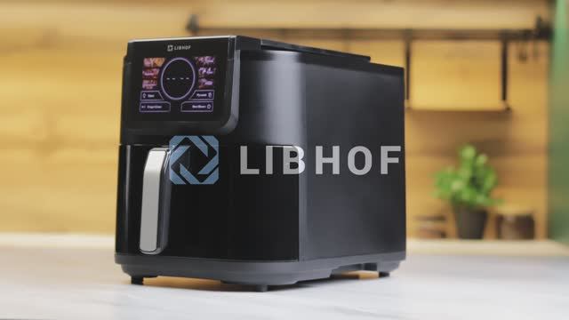 Видеоинструкция к аэрогрилю  Libhof AFB-08 black