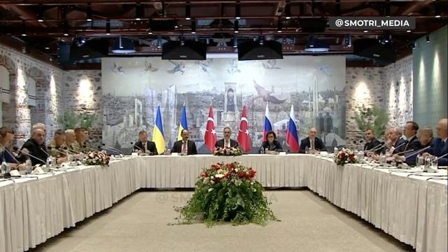 Переговоры РФ и Украины стартовали в Стамбуле во дворце Долмабахче