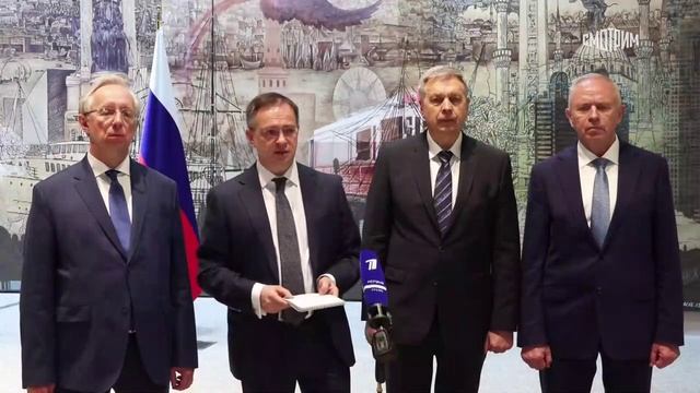 Российская делегация удовлетворена результатом переговоров с украинской стороной, обмен пленными.
