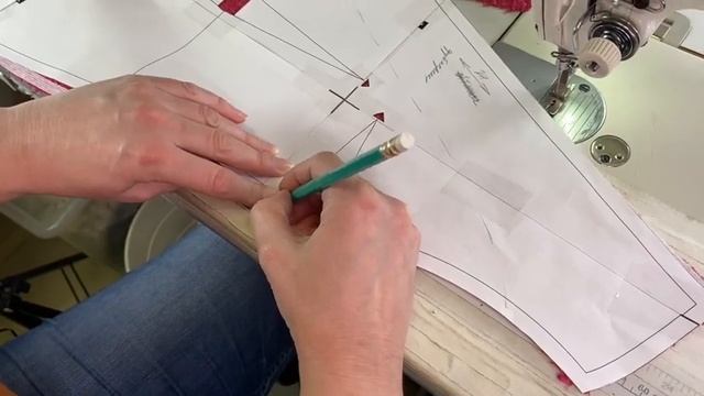 Платье Одри - Урок 2. Сборка основы, подкладки