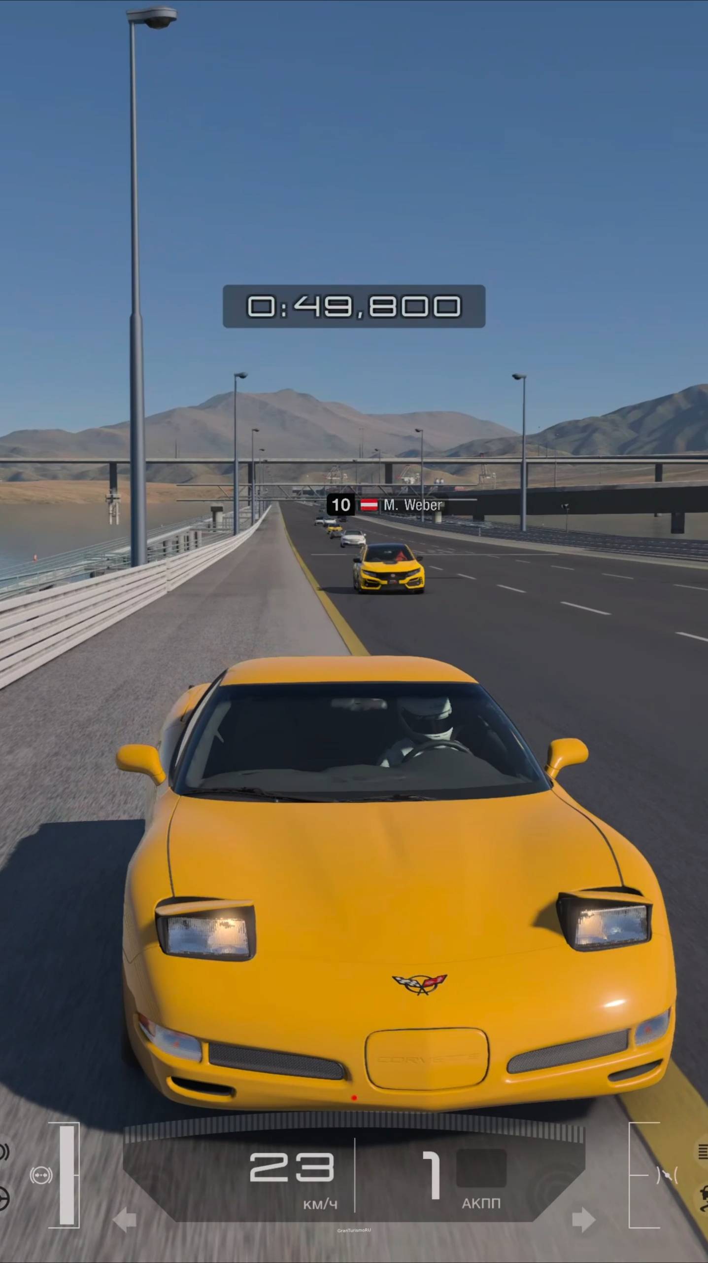 [GT7 SPEEDTEST STOCK] Chevrolet Corvette Z06 (C5) '01 #GRANTURISMO7 #GRAN_TURISMO #gt7 #gt