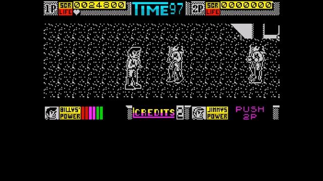 DOUBLE DRAGON II - THE REVENGE 48K [ZX Spectrum]