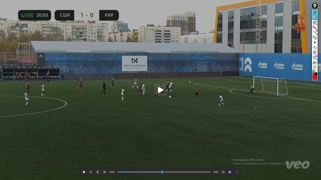 Пример разбора игры по нарезкам, сделанным по матчу вратаря СШОР Кировского р-на СПБ
