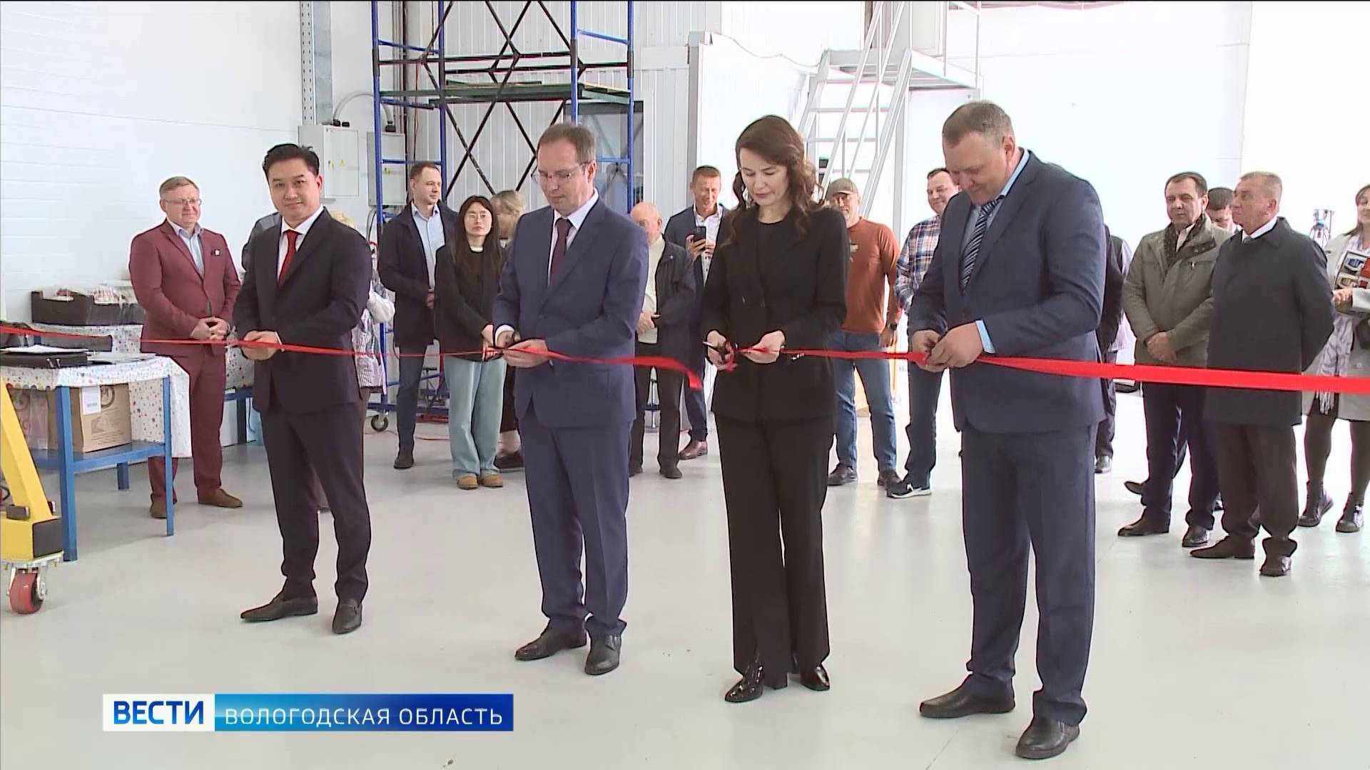 Новый станкостроительный завод начал свою работу в Вологде