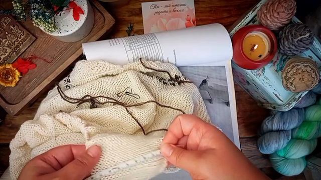 Вязание за неделю: вяжу мишку/примерили платье/"лесные