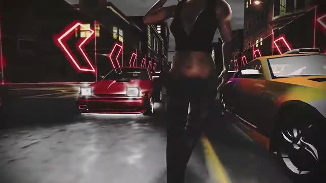 NFSU2 AE86 Eurobeat!