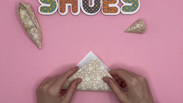 ORIGAMI LESSON👠/DIY How to Make Origami Shoes/Оригами Обувь/신발 종이접기 #ori