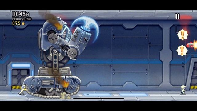 Prosto9 Jetpack Joyride вам предстоит летать на джетпаке и собирать монетки.