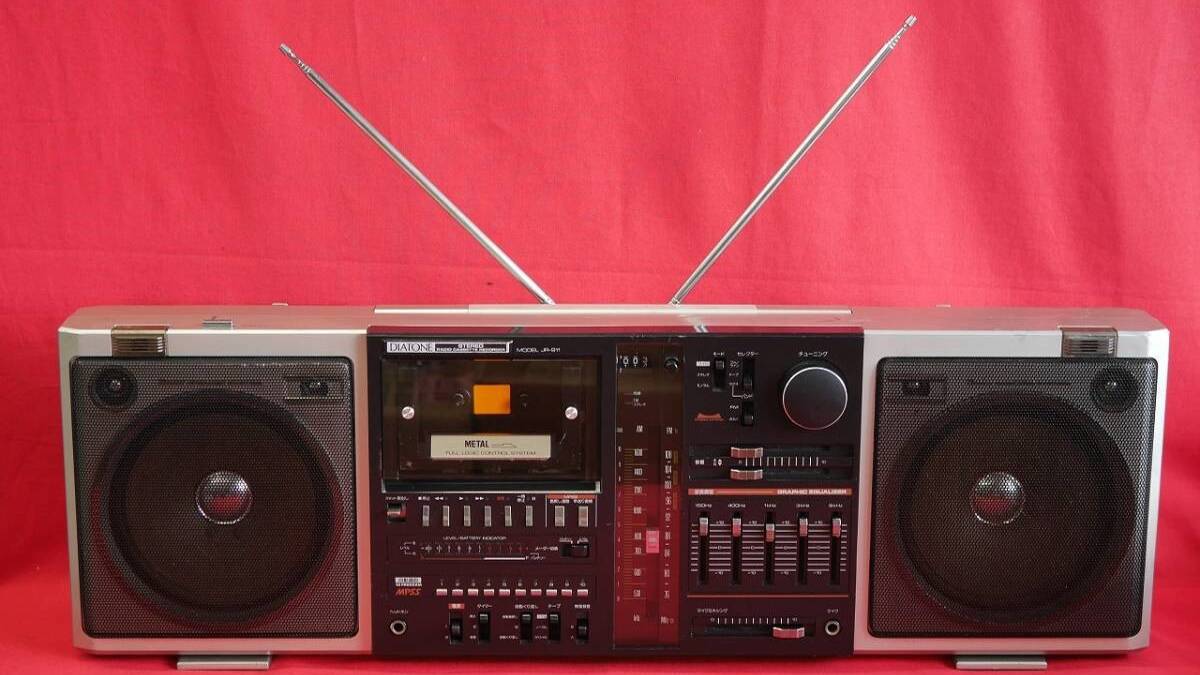 Кассетный стереомагнитофон DIATONE JR-911-Япония-1981-год