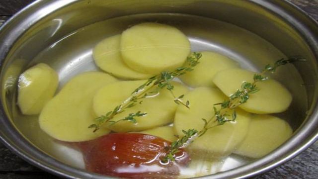 Картофельный салат с грибами