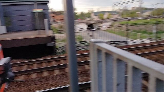 Двойной Электропоезд Ласточка ЭС2Г-002+ЭС2Г-012 До ст. Тосно Отправляется с платформы Сортировочная