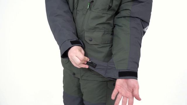 Костюм Huntsman Канада с гетрами оксланд хаки/графит