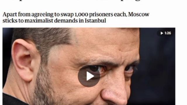 ‼️🇷🇺🇺🇦 Прошедшие переговоры это символическая победа Путина — The Guardian